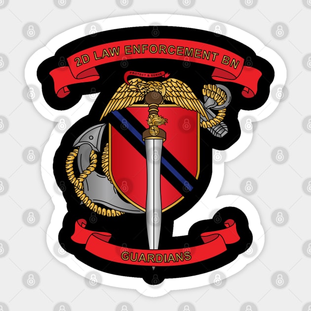 2nd LE Bn New crest - Guardians Sticker by twix123844